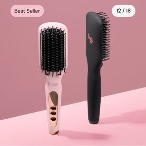 Lange Pink Hair Straightening Brush